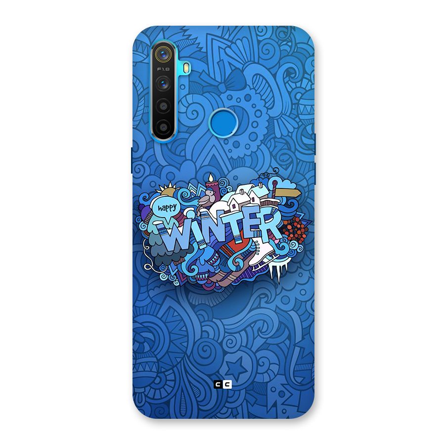 Happy Winter Back Case for Realme 5