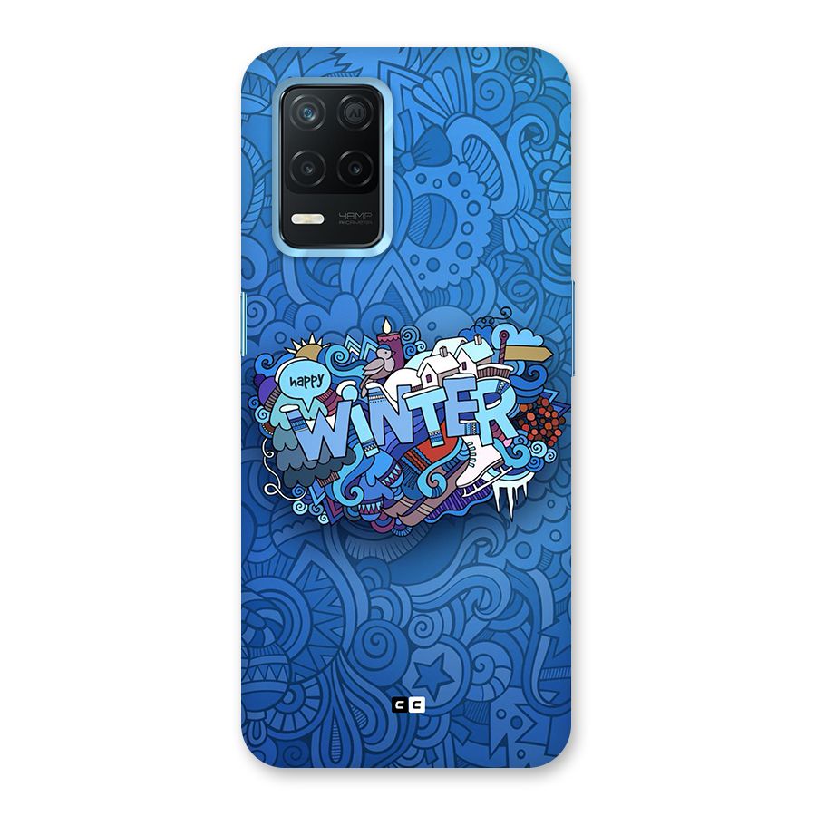 Happy Winter Back Case for Realme 8s 5G