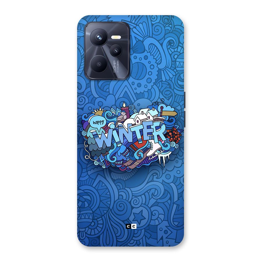 Happy Winter Back Case for Realme C35