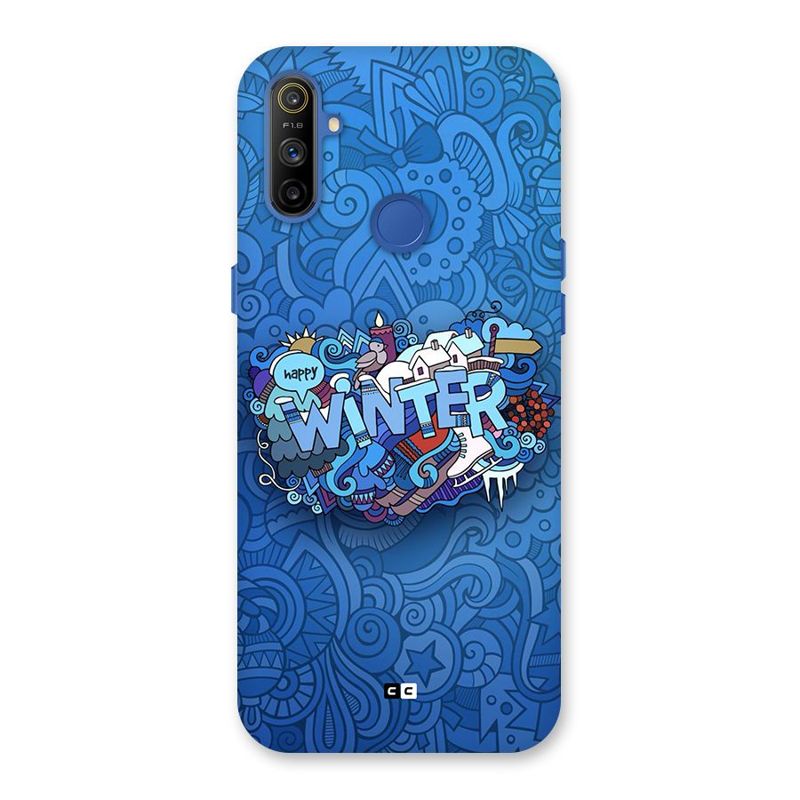 Happy Winter Back Case for Realme Narzo 10A