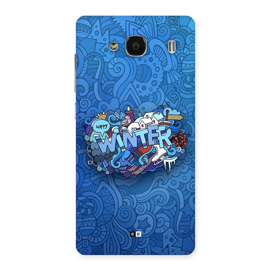 Happy Winter Back Case for Redmi 2
