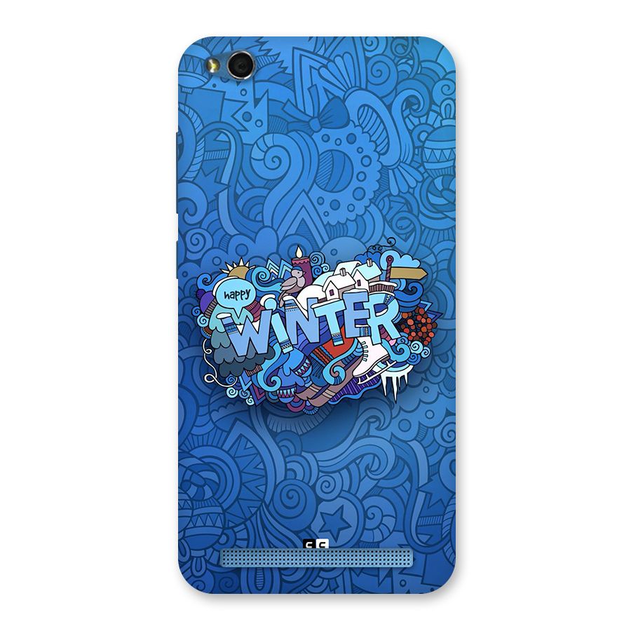 Happy Winter Back Case for Redmi 5A