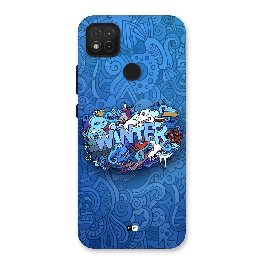 Happy Winter Back Case for Redmi 9