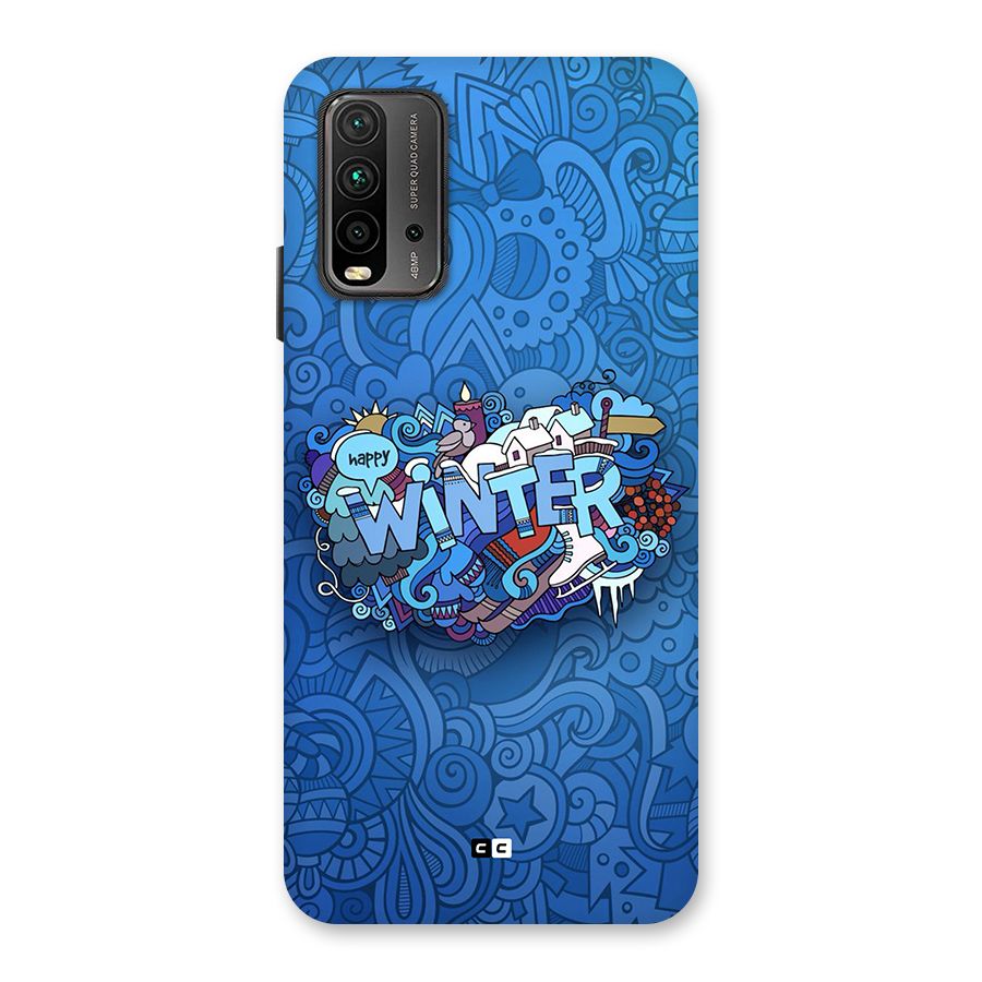 Happy Winter Back Case for Redmi 9 Power