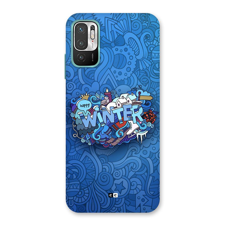 Happy Winter Back Case for Redmi Note 10T 5G