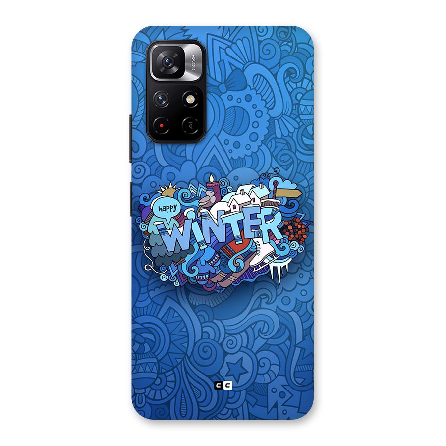 Happy Winter Back Case for Redmi Note 11T 5G
