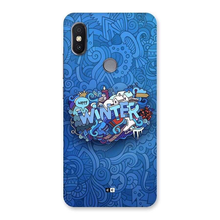Happy Winter Back Case for Redmi Y2