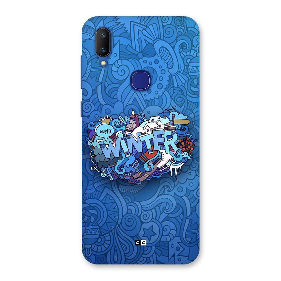 Happy Winter Back Case for Vivo V11