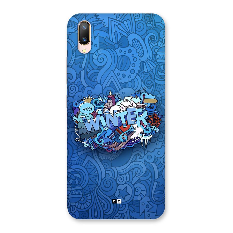 Happy Winter Back Case for Vivo V11 Pro