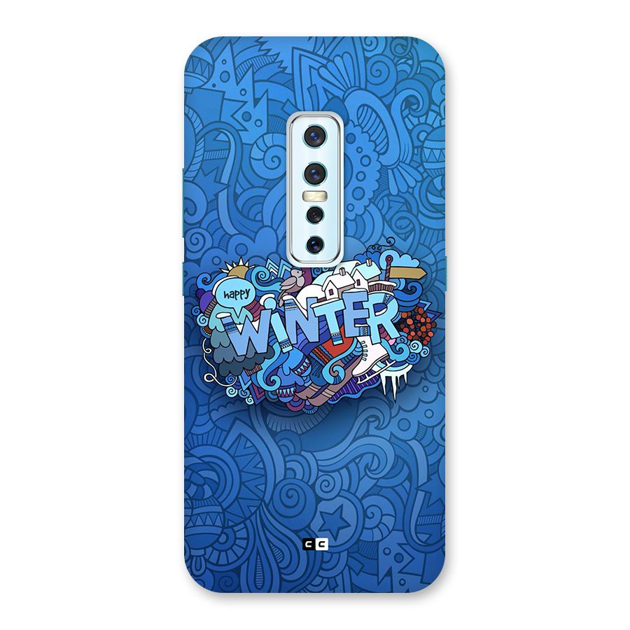 Happy Winter Back Case for Vivo V17 Pro