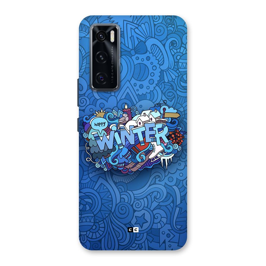 Happy Winter Back Case for Vivo V20 SE