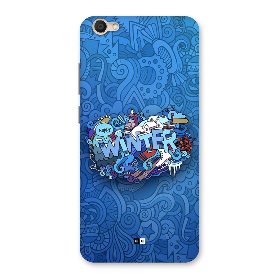 Happy Winter Back Case for Vivo V5