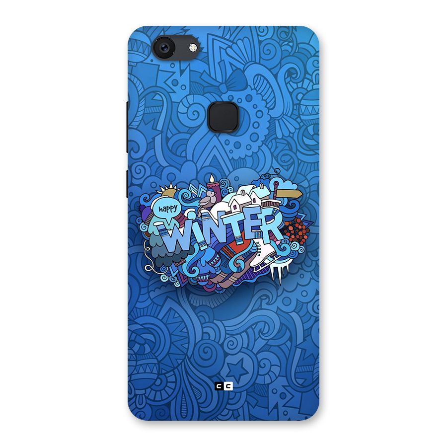 Happy Winter Back Case for Vivo V7 Plus