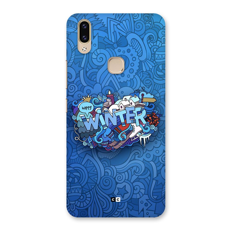 Happy Winter Back Case for Vivo V9 Youth