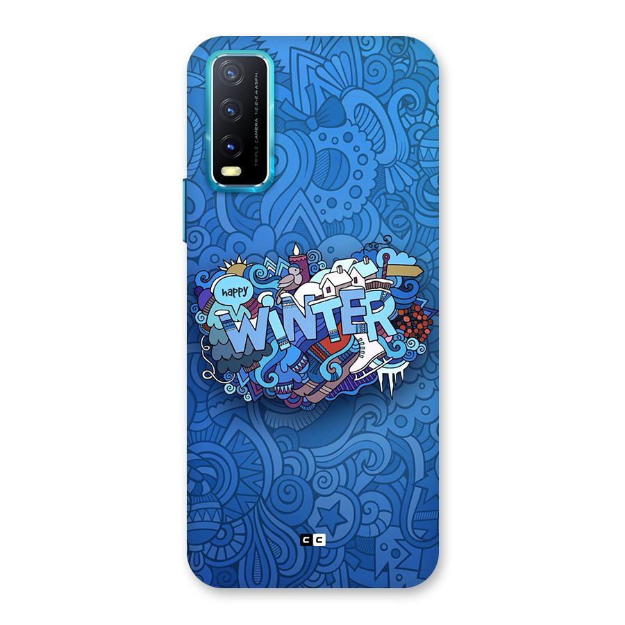 Happy Winter Back Case for Vivo Y20