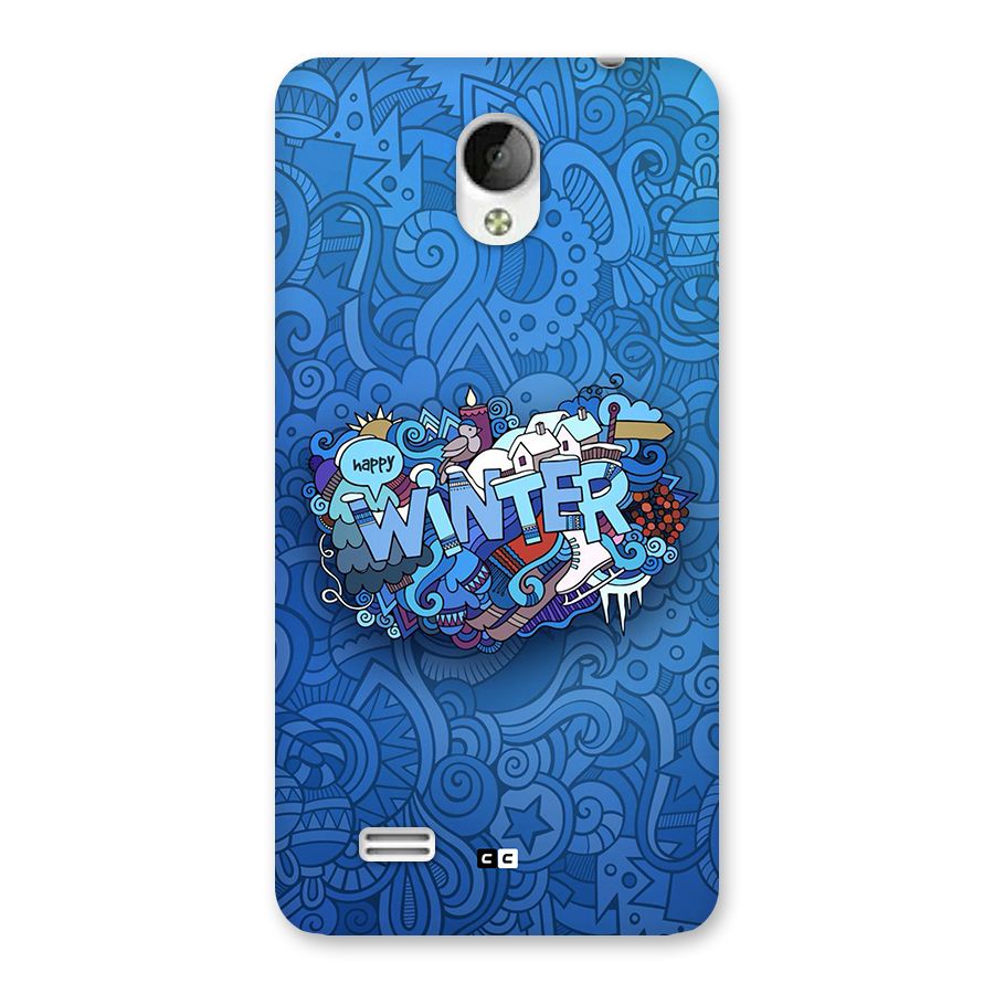 Happy Winter Back Case for Vivo Y21