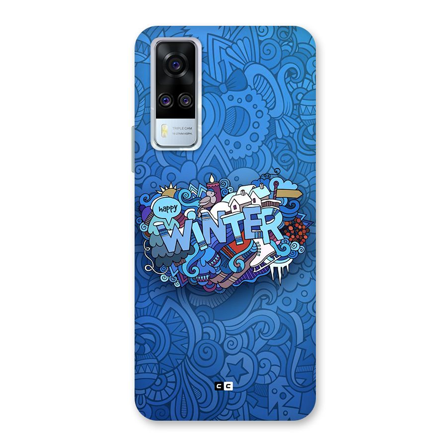 Happy Winter Back Case for Vivo Y31