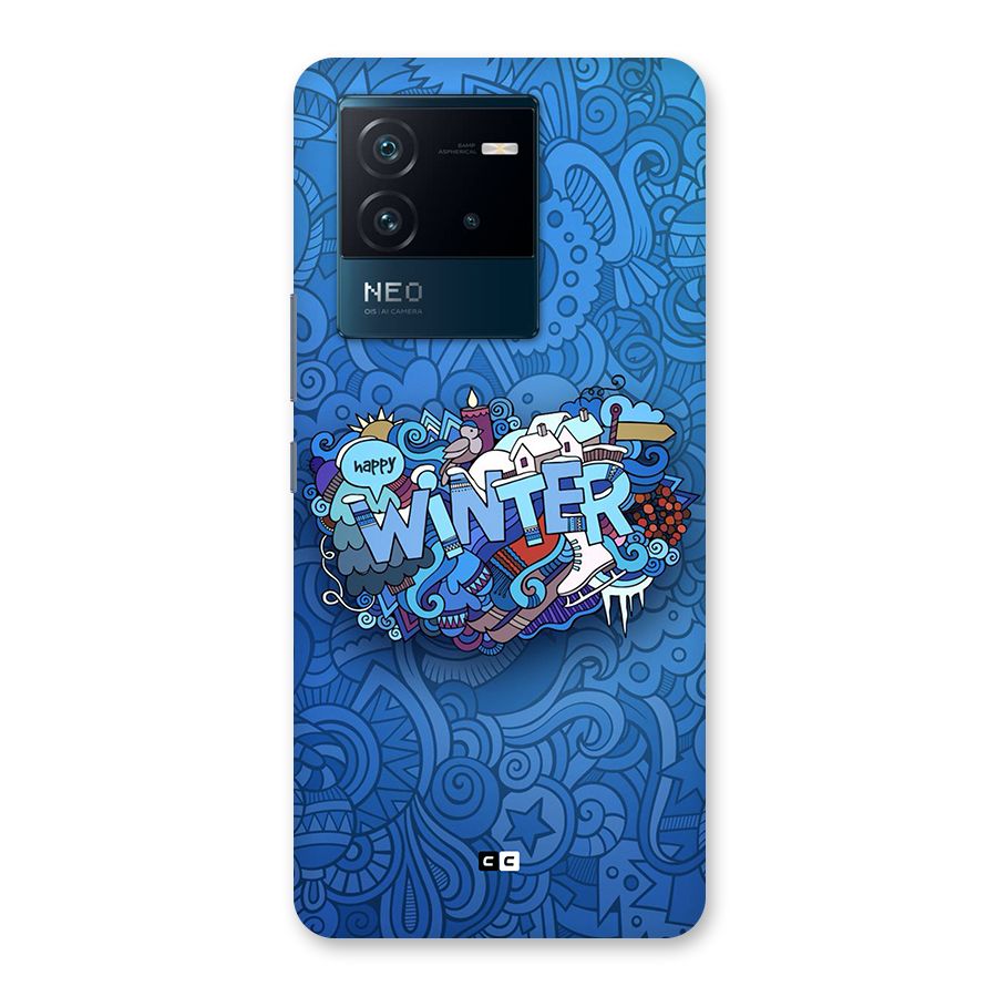 Happy Winter Back Case for Vivo iQOO Neo 6 5G