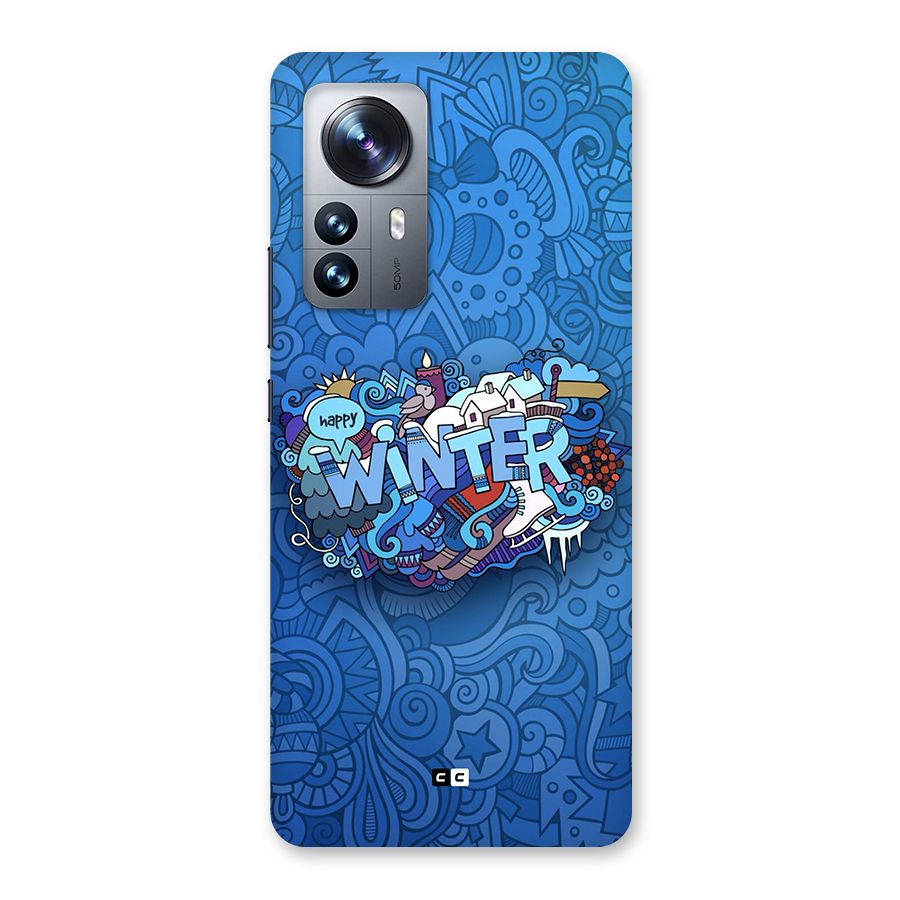 Happy Winter Back Case for Xiaomi 12 Pro