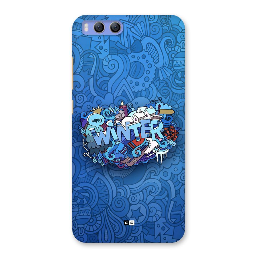 Happy Winter Back Case for Xiaomi Mi 6