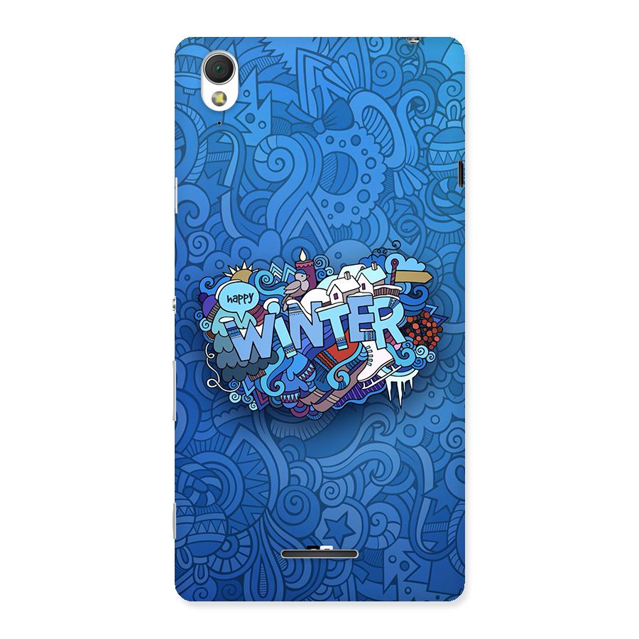 Happy Winter Back Case for Xperia T3