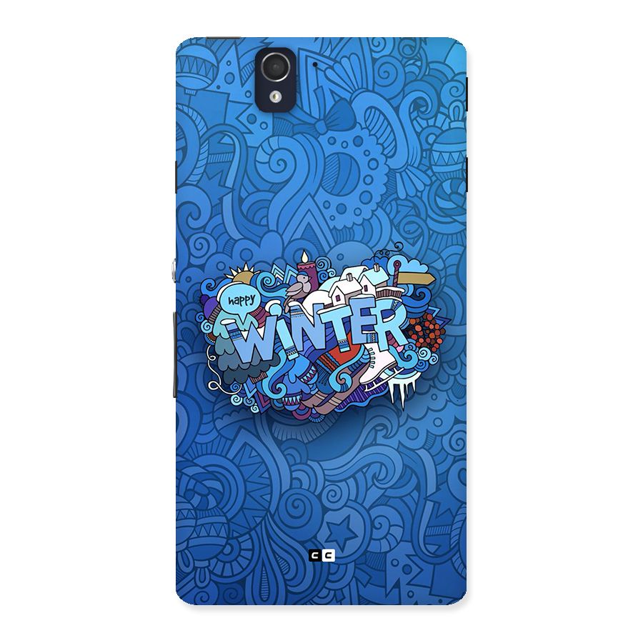 Happy Winter Back Case for Xperia Z