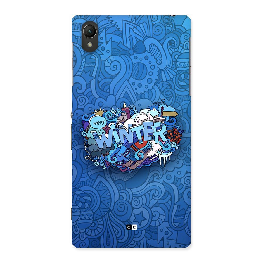 Happy Winter Back Case for Xperia Z1