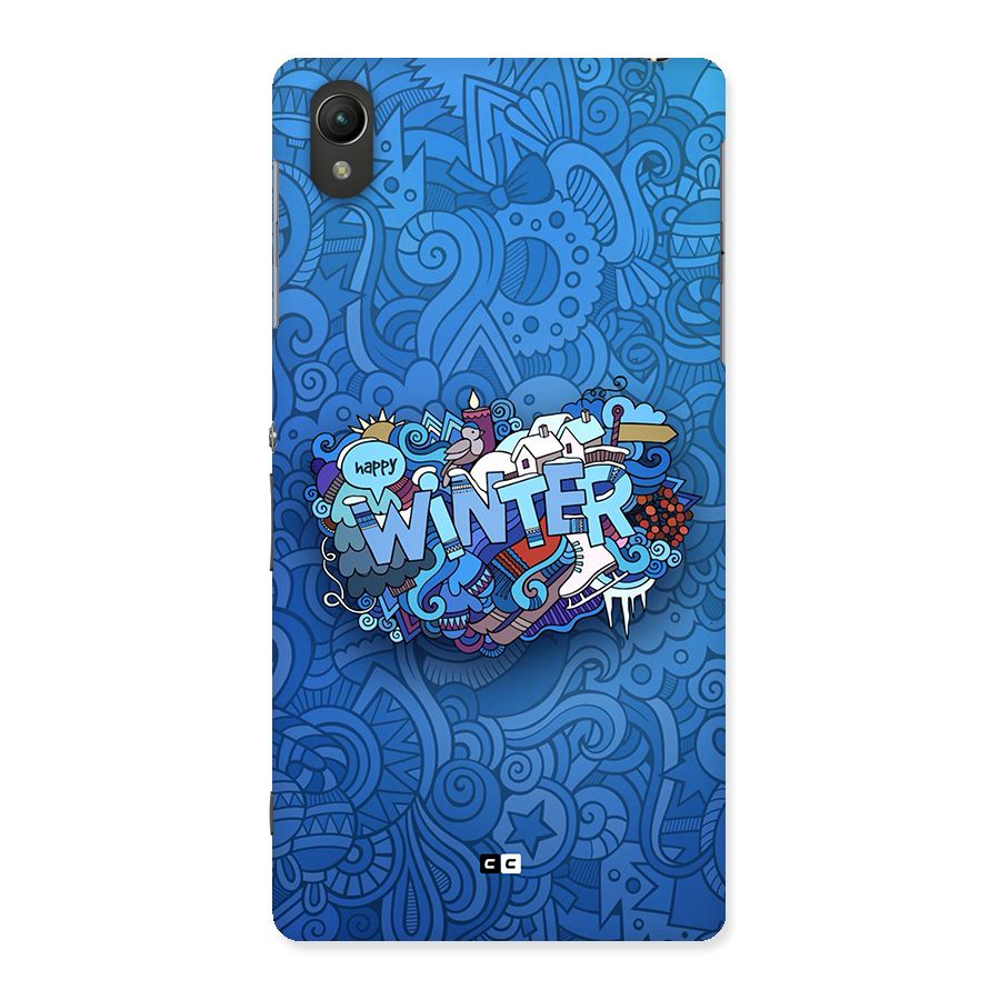 Happy Winter Back Case for Xperia Z2