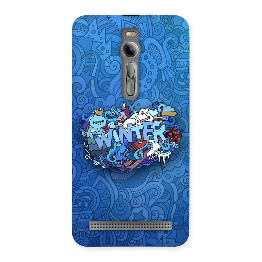 Happy Winter Back Case for Zenfone 2