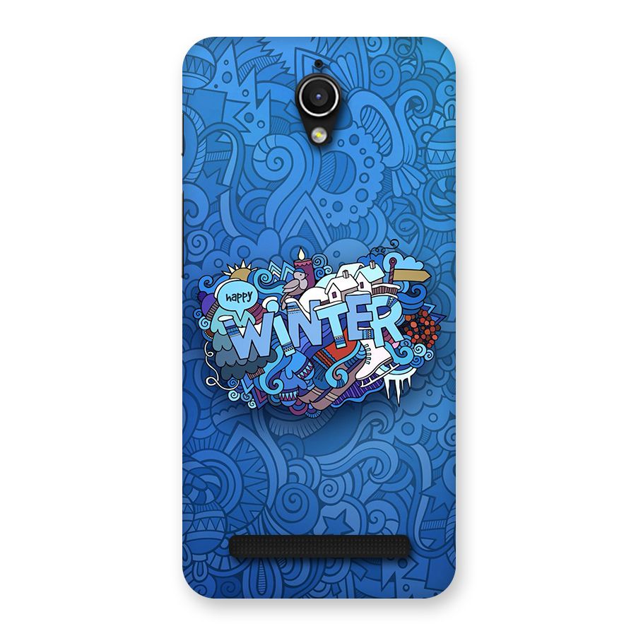 Happy Winter Back Case for Zenfone Go