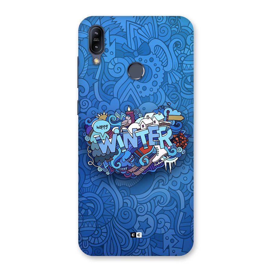 Happy Winter Back Case for Zenfone Max M2