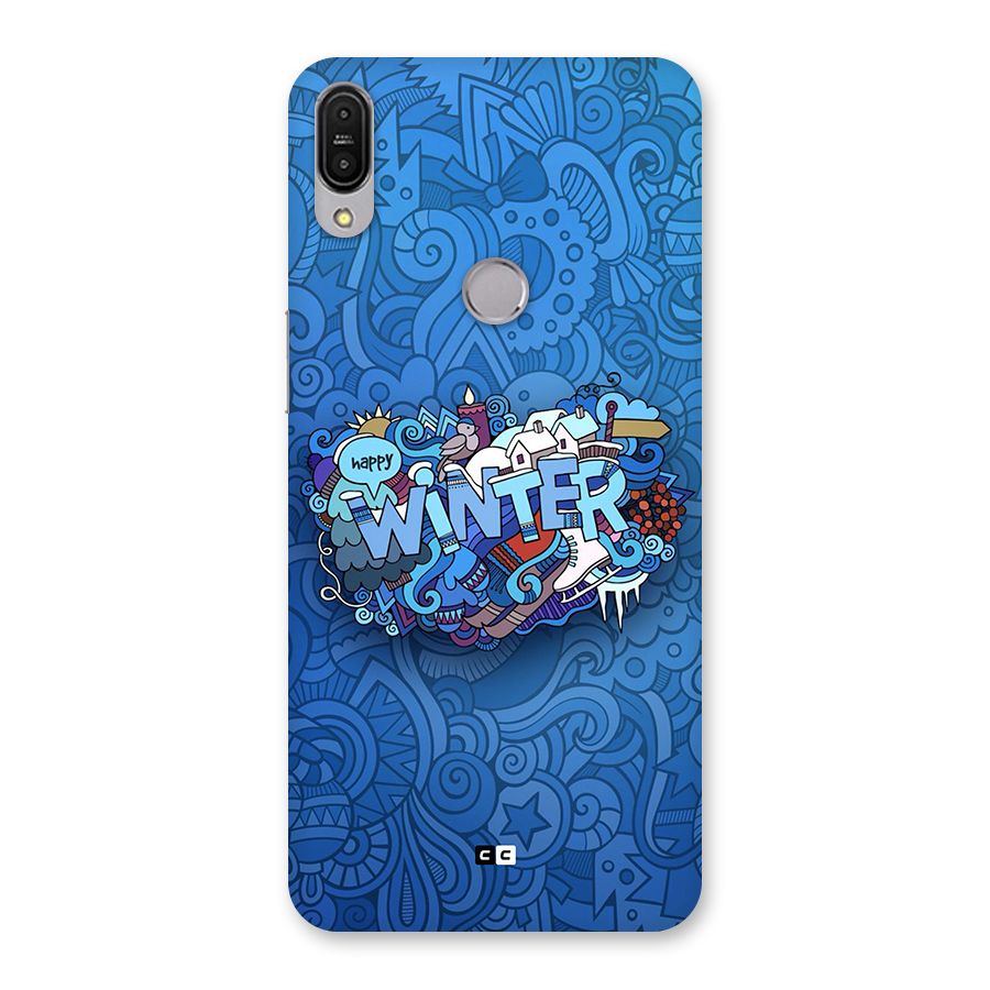 Happy Winter Back Case for Zenfone Max Pro M1