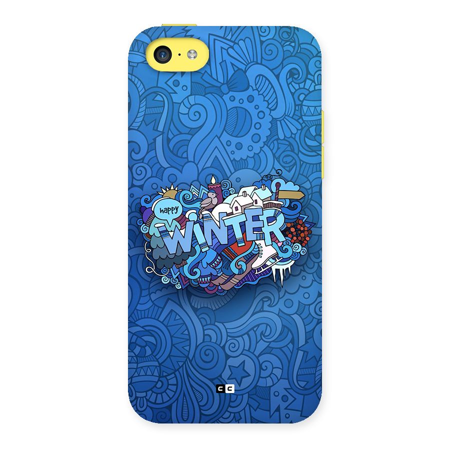Happy Winter Back Case for iPhone 5C