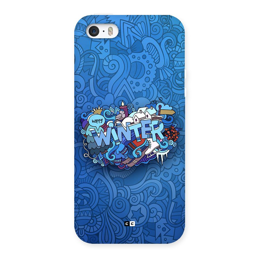 Happy Winter Back Case for iPhone 5 5s