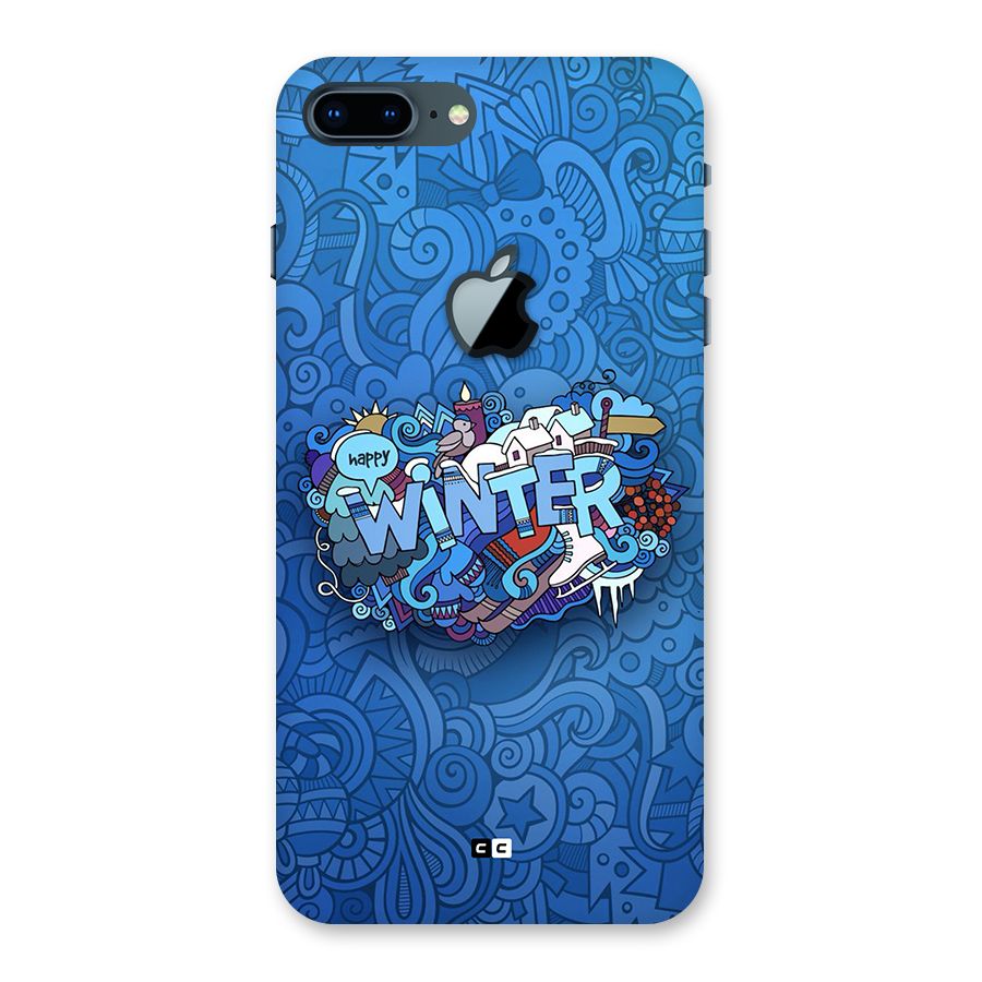 Happy Winter Back Case for iPhone 7 Plus Apple Cut