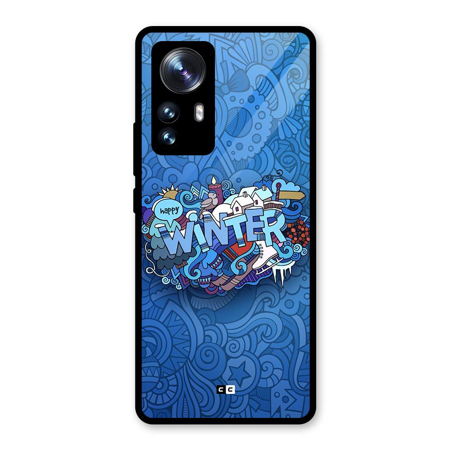 Happy Winter Glass Back Case for Xiaomi 12 Pro