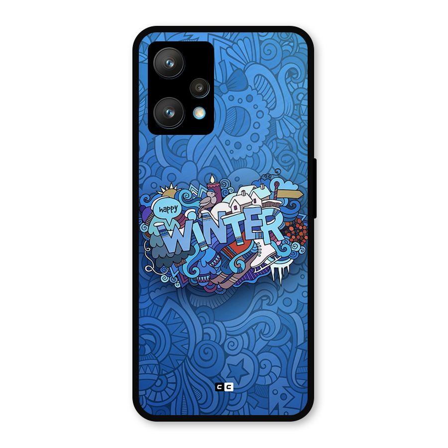 Happy Winter Metal Back Case for Realme 9 Pro Plus 5G