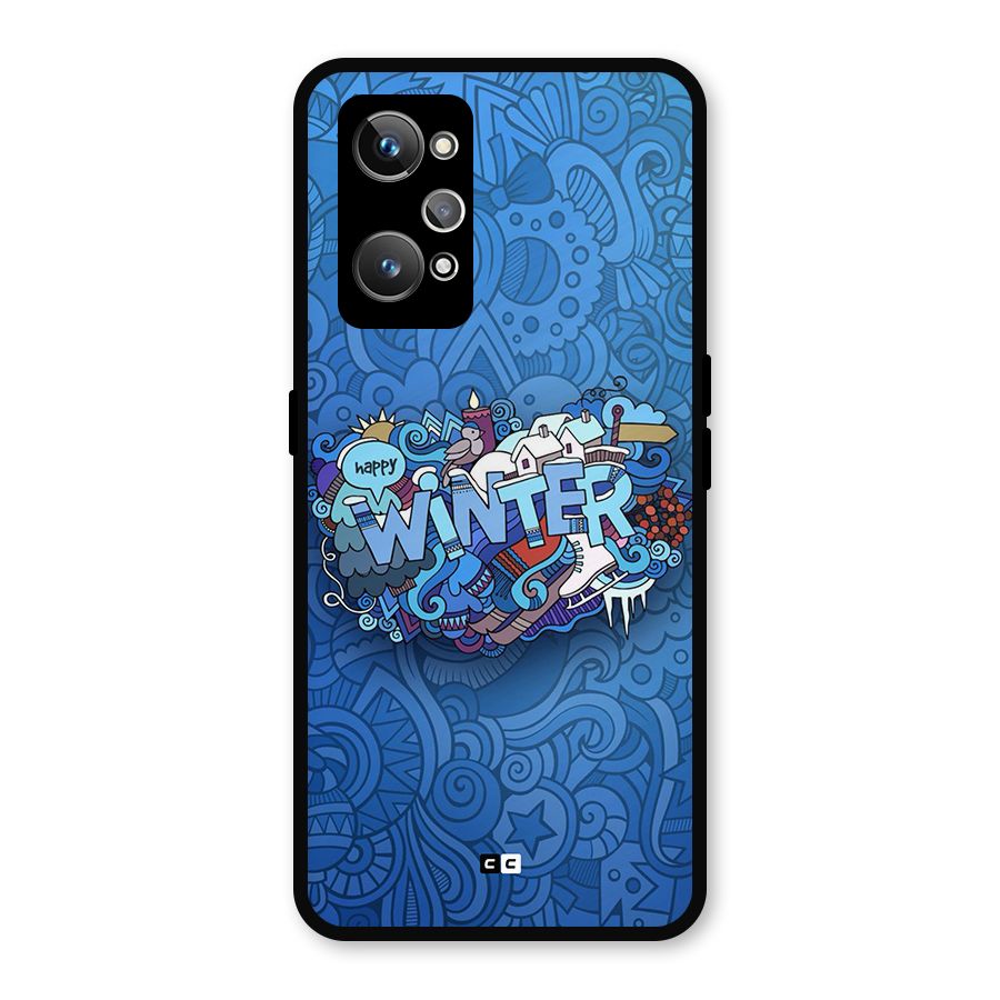 Happy Winter Metal Back Case for Realme GT Neo2