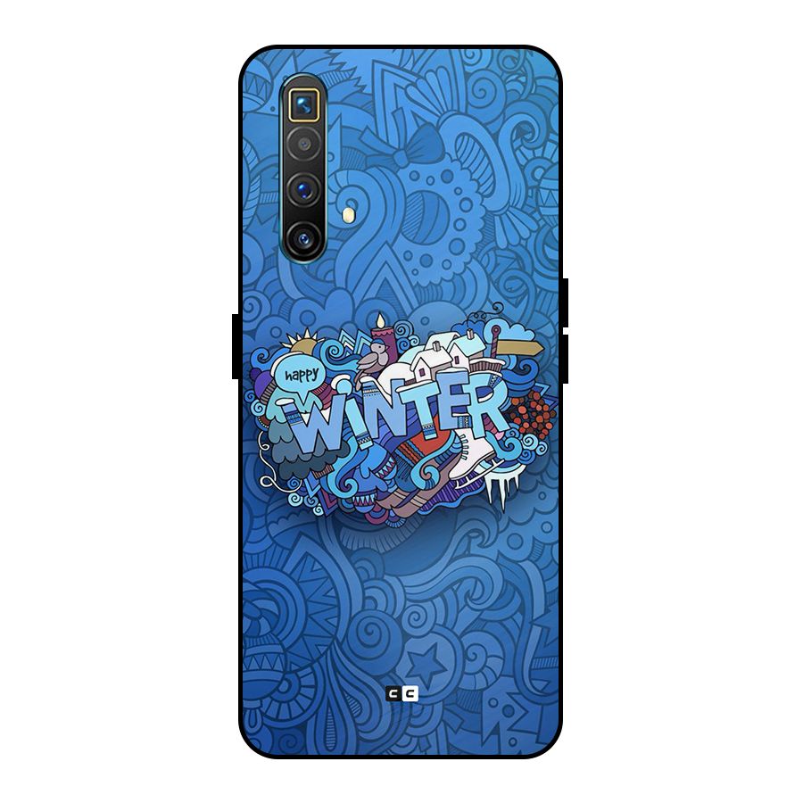Happy Winter Metal Back Case for Realme X3