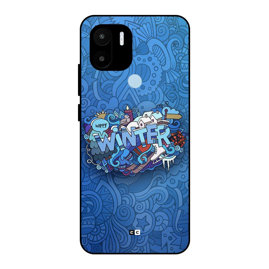Happy Winter Metal Back Case for Redmi A1 Plus