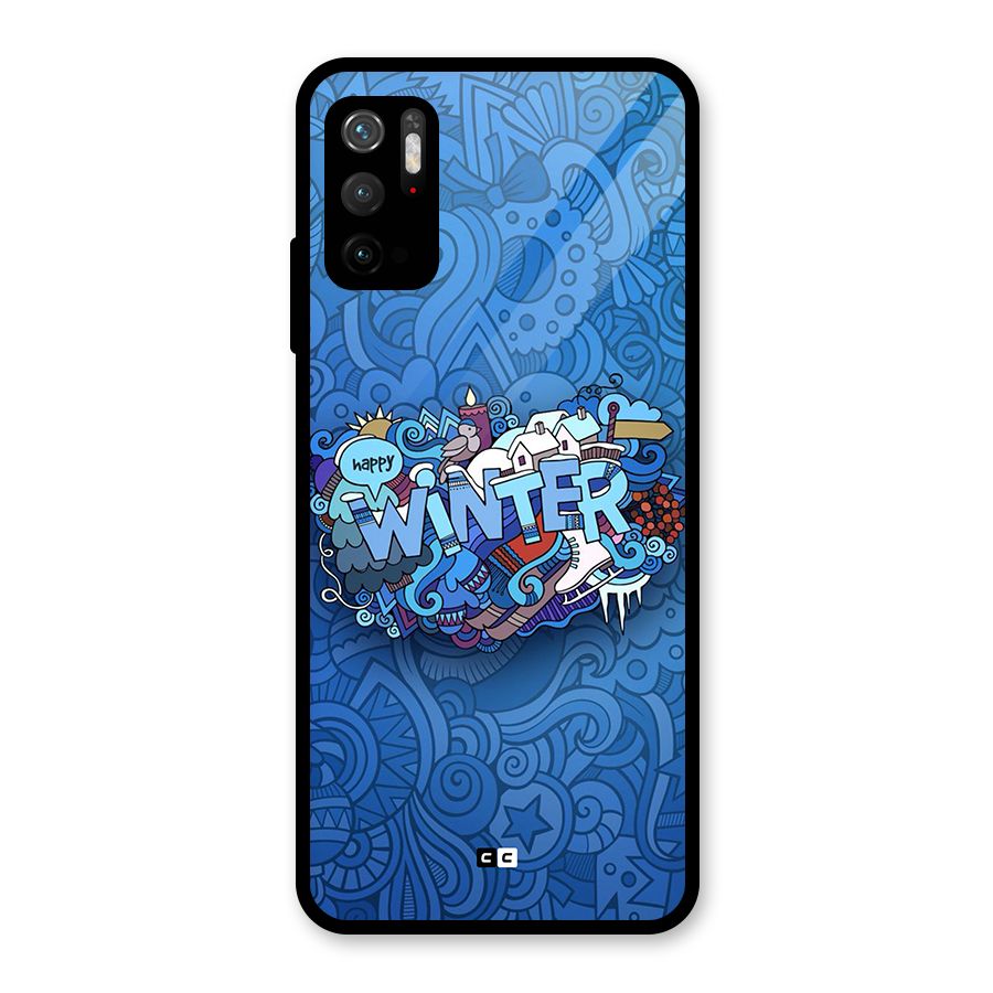 Happy Winter Metal Back Case for Redmi Note 10T 5G