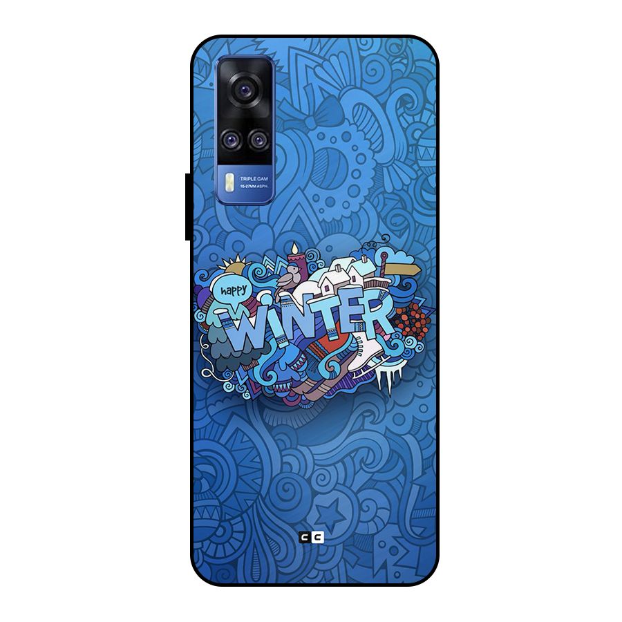 Happy Winter Metal Back Case for Vivo Y51