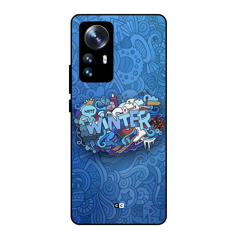 Happy Winter Metal Back Case for Xiaomi 12 Pro