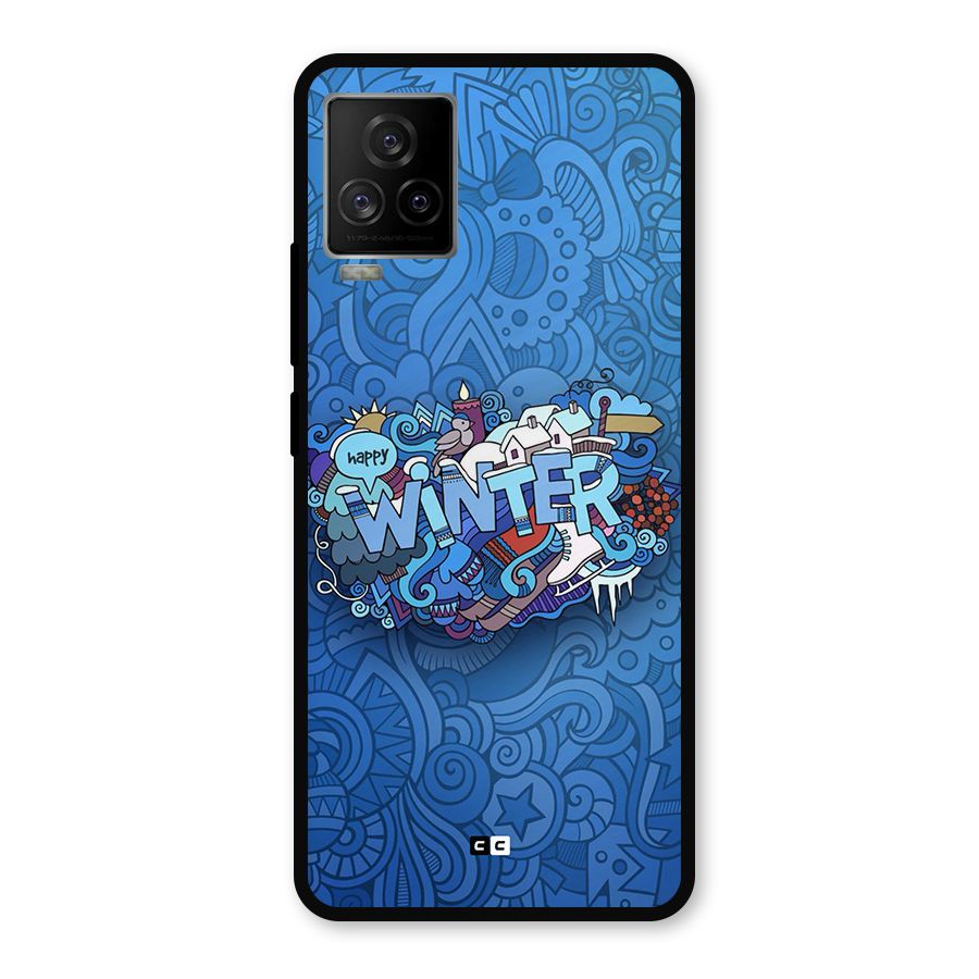 Happy Winter Metal Back Case for iQOO 7 Legend 5G