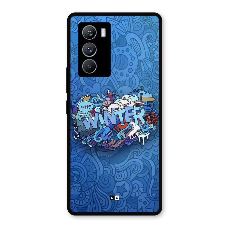Happy Winter Metal Back Case for iQOO 9 SE