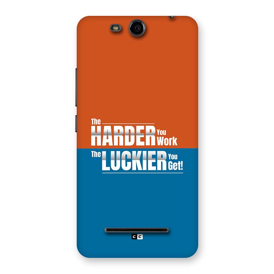 Hard Luck Back Case for Canvas Juice 3 Q392