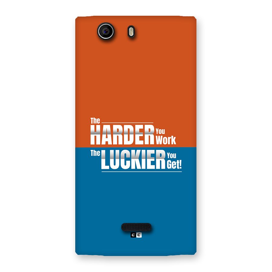 Hard Luck Back Case for Canvas Nitro 2 E311