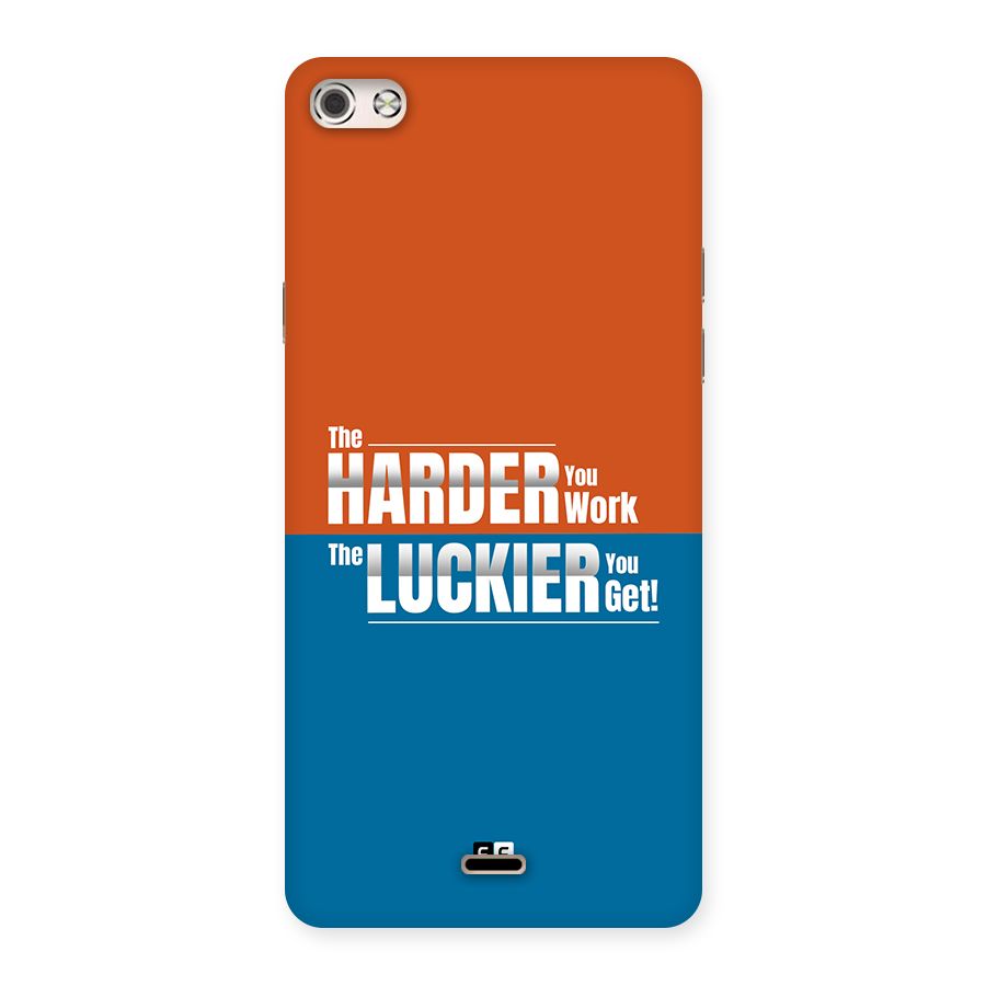 Hard Luck Back Case for Canvas Silver 5