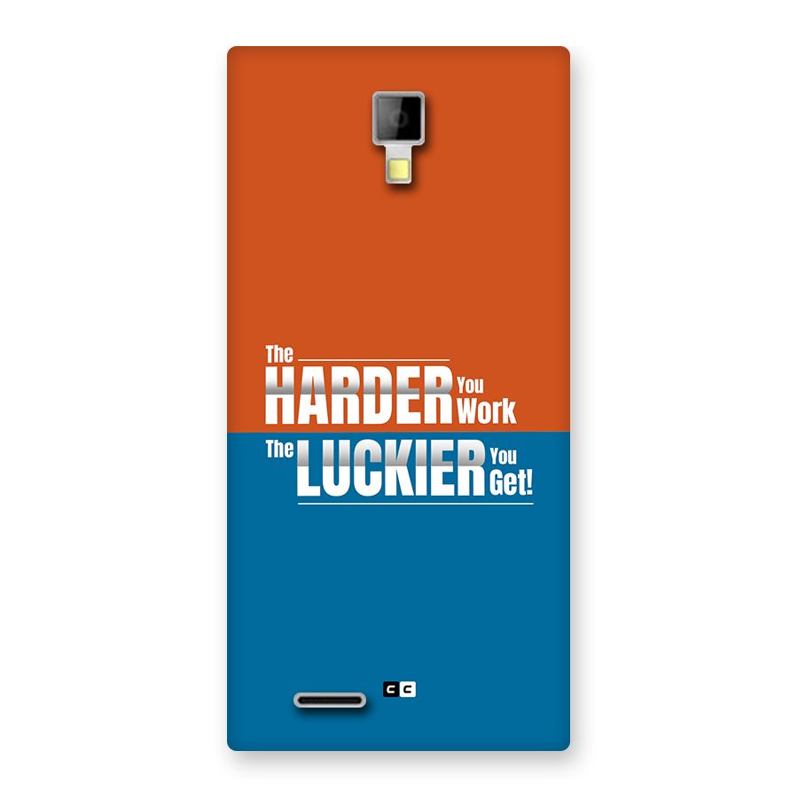 Hard Luck Back Case for Canvas Xpress A99