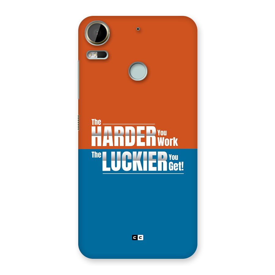 Hard Luck Back Case for Desire 10 Pro